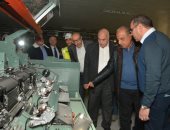 وزير قطاع الأعمال يتابع تنفيذ مصانع الغزل الجديدة وموقف توريد الماكينات بالمحلة
