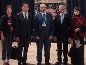 المتحف القومى للحضارة المصرية يستقبل وفدًا من جمهورية سنغافورة