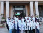 "القومى للبحوث" يطلق قافلة طبية لمركز البدرشين بالجيزة