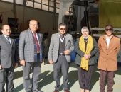 رئيس جامعة دمياط يتفقد منشآت الجامعة ومعاملها وورشها
