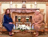 السيدة انتصار السيسي تستقبل الملكة رانيا وتبحثان ملفات الحماية الاجتماعية