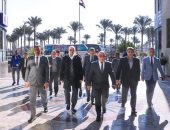 ميناء دمياط يستقبل وفداً من متخذى القرار الأفارقة فى مجال النقل والنقل البحرى