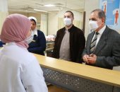 محافظ كفر الشيخ يتفقد أقسام مستشفى بلطيم النموذجي (صور)