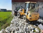 إزالة 18 حالة تعدٍ على الأراضى الزراعية فى الإسكندرية