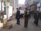 رفع 240 حالة إشغال طريق بمركز ناصر شمال بنى سويف