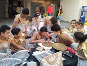 المتحف القومى للحضارة المصرية ينظم فعالية "تواصل أجيال وتراث".. صور