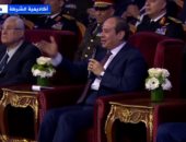 الرئيس السيسي: "محاولات كتيرة استهدفت هدم الشرطة علشان البلد تضيع"