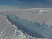الجليد يجمد مساحة 13 ألف كيلو متر مربع شمال الصين
