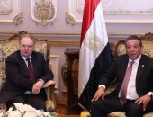 رئيس لجنة الشئون الخارجية بمجلس الشيوخ يستقبل سفير الاتحاد الأوروبى بمصر