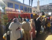 غرفة عمليات للغرفة التجارية داخل معرض "أهلا رمضان" فى بورسعيد