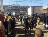 استمرار توافد المواطنين على معرض "أهلا رمضان" داخل بازار بورسعيد الجديد