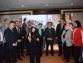 وفد التنسيقية يشارك فى احتفال تحالف الأحزاب السياسية بمناسبة عيد الشرطة 