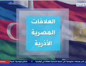 "إكسترا نيوز" تعرض تقريرا حول العلاقات المصرية الأذرية