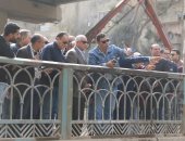 محافظ الجيزة يتفقد الأعمال الإنشائية لمواقف السرفيس الجديدة بالمريوطية فيصل