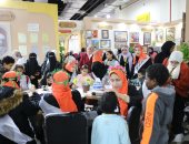 مجلة "نور" تحظى بمشاركات عديدة لأطفال معرض القاهرة الدولى للكتاب