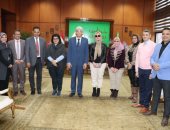 رئيس جامعة المنوفية يتابع أعمال لجنة التميز الحكومى ومركز القياس والتقويم