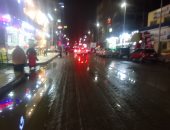 أمطار غزيرة تضرب دمياط وموجة من الطقس السيئ تسود المحافظة..  فيديو وصور