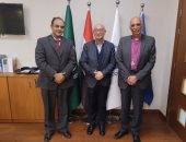 رئيس الكنيسة الأسقفية يودع سفير مفوضية الأمم المتحدة بالقاهرة