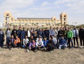 زرع 3500 شجرة بجامعة حلوان ضمن مبادرة اتحضر للأخضر