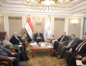 وزير التعليم العالى يلتقى وفدى الاتحاد الجغرافى الدولى والجمعية الجغرافية 