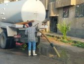 جهود مكثفة لرفع آثار مياه الأمطار فى مدن دمياط.. صور