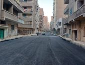 الجيزة: رصف وتطوير 15 شارعا حيويا فى العمرانية