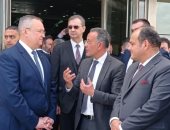 رئيس وزراء رومانيا يزور المتحف القومى للحضارة المصرية 