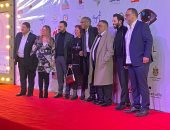 سيد رجب وكريم قاسم وزينة بحفل افتتاح مهرجان الأقصر للسينما الأفريقية