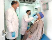 صحة المنيا تقدم الخدمات الطبية والعلاجية لـ 1990 حالة بقرية منبال بمركز مطاى