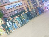 حياة كريمة.. الكشف الطبى على 2000 مواطن بالقافلة الطبية بالعاشر من رمضان