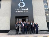 وفد اتحاد الصحفيين العرب يزور "القاهرة الإخبارية": امتداد لريادة إعلام مصر