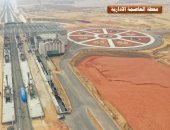 النقل: بدء تركيب القضبان والبازلت وأعمدة الكاتنيرى بالخط الأول للقطار السريع 