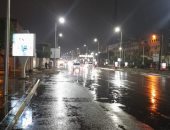 أمطار مسائية متوسطة على مناطق متفرقة من الإسكندرية تصاحبها رياح قوية.. صور وفيديو