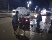 رفع مياه الأمطار والانتهاء من نقل 2400 طن قمامة ببلطيم فى كفر الشيخ.. صور