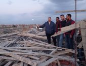 حملات مكبرة لإزالة التعديات على الأراضى الزراعية والبناء المخالف بأحياء الإسكندرية