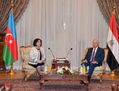 المستشار حنفى جبالى يلتقى رئيسة برلمان أذربيجان