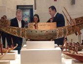وفد من الاتحاد الأوروبى لعملية السلام فى الشرق الأوسط يزور متحف الحضارة