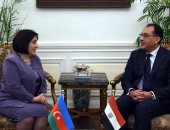 مصطفى مدبولى يستقبل رئيسة برلمان أذربيجان والوفد المرافق 