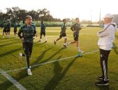 ريال مدريد يخوض تدريبه الأخير قبل مواجهة الأهلى فى مونديال الأندية.. صور