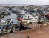 توقف حركة الملاحة بميناء البرلس والبحر المتوسط لسوء الأحوال الجوية