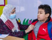 تقديم الرعاية الطبية لـ1179 بقافلة جامعة طنطا بمركز السنطة