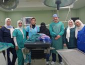 فريق جراحي بالأطفال التخصصي فى بنها يستأصل ورم نادر لطفلة 5 أشهر