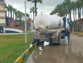 استمرار رفع درجة الاستعداد القصوى للتعامل مع سوء الأحوال الجوية فى دمياط