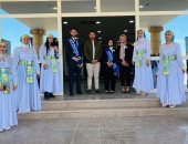 طلاب جامعة العريش يشاركون فى البرنامج التدريبى لإعداد القائد العربى بالأقصر 