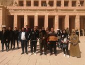 رحلة سياحية توعوية لعدد من الأماكن السياحية والأثرية بالأقصر 