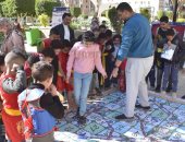 بالالعاب التفاعلية. .توعية رواد النقابات بسوهاج لترشيد استهلاك المياه