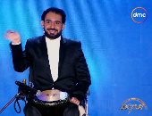 أحمد صلاح من ذوى القدرات يشارك فى الدوم بالطبلة: بثبت للعالم إن مفيش مستحيل