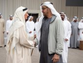 رئيس دولة الإمارات يتقبل التعازى فى والدة زوجته الشيخة مريم الفلاسى