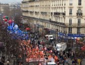 "الديموقراطى الفرنسى للعمل": اليوم ربما يكون أحد الأيام الأخيرة للتظاهر ضد قانون التقاعد