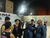 فوز أبطال سلة كفر الشيخ فى بطولة الجمهورية لكرة السلة المقامة بقنا